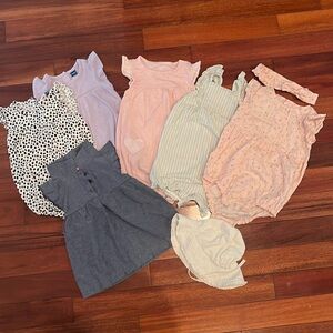 Toddler Girl summer bundle of 8 - size 24M